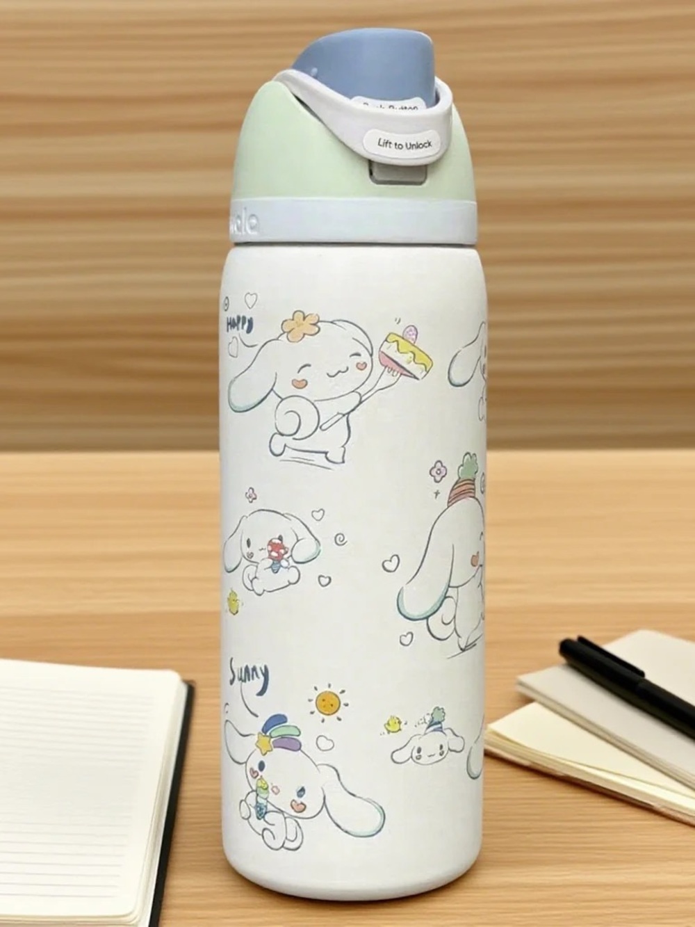 Owala freesip cinamaroll Pastel Bunny Stainless Water Bottle 32oz Pastel viral - Picture 1 of 2